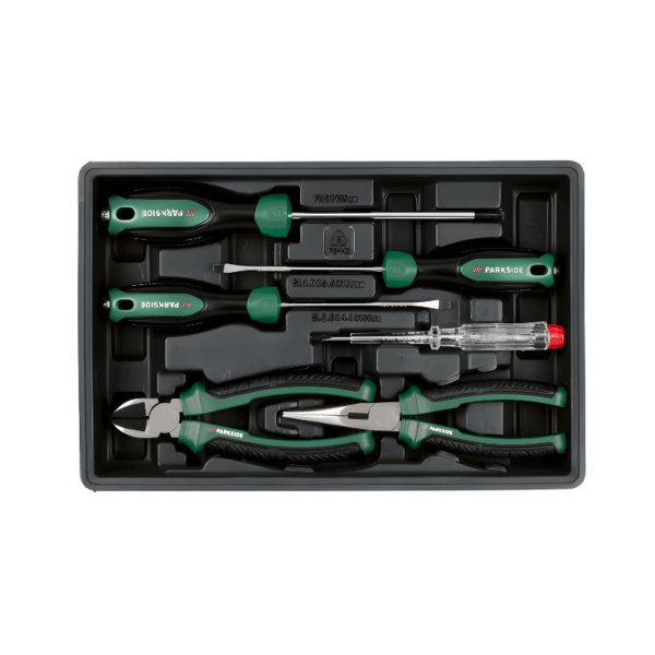 PARKSIDE® Tool Case with Cordless Screwdriver PWBM A1 – 92 pieces - Image 3