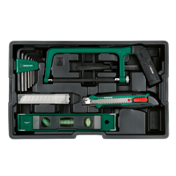 PARKSIDE® Tool Case with Cordless Screwdriver PWBM A1 – 92 pieces - Image 5