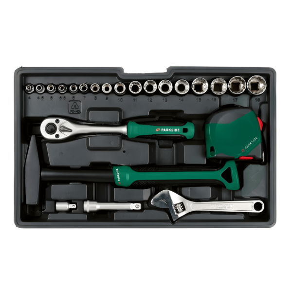 PARKSIDE® Tool Case with Cordless Screwdriver PWBM A1 – 92 pieces - Image 4